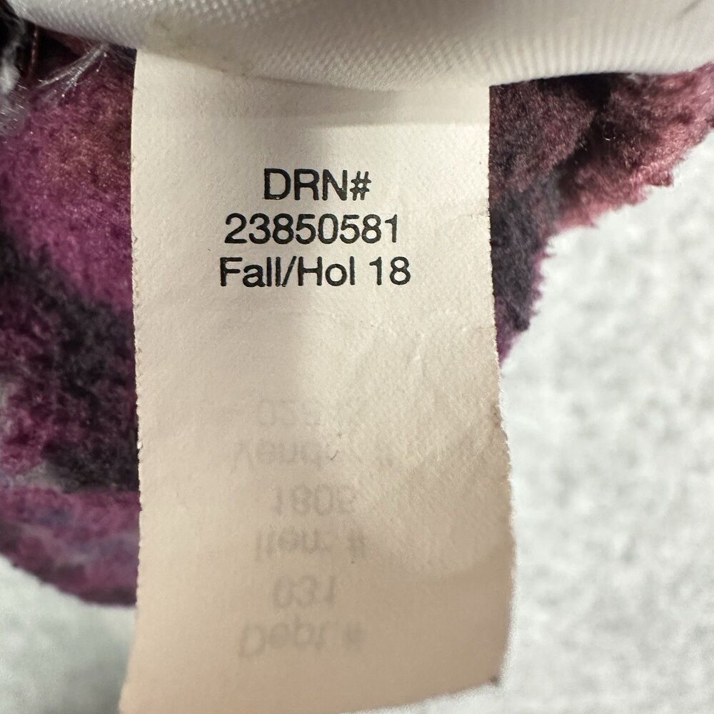 Eddie Bauer Aztec Fleece Pullover Top Womens 2XL 1/4 Zip Western Hiking Colorful - Picture 15 of 16